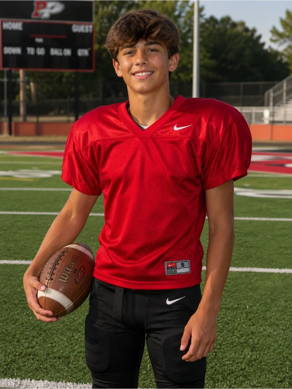 Nike Team Football Jersey - Practice, Hanging Out or Costume - Adult Small